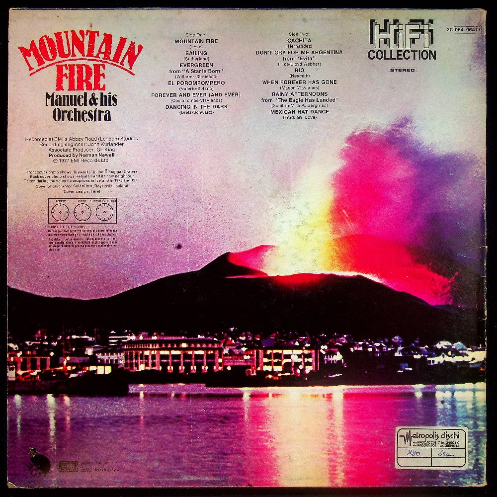 EBOND Manuel & His Orchestra - Mountain Fire Vinile V016048