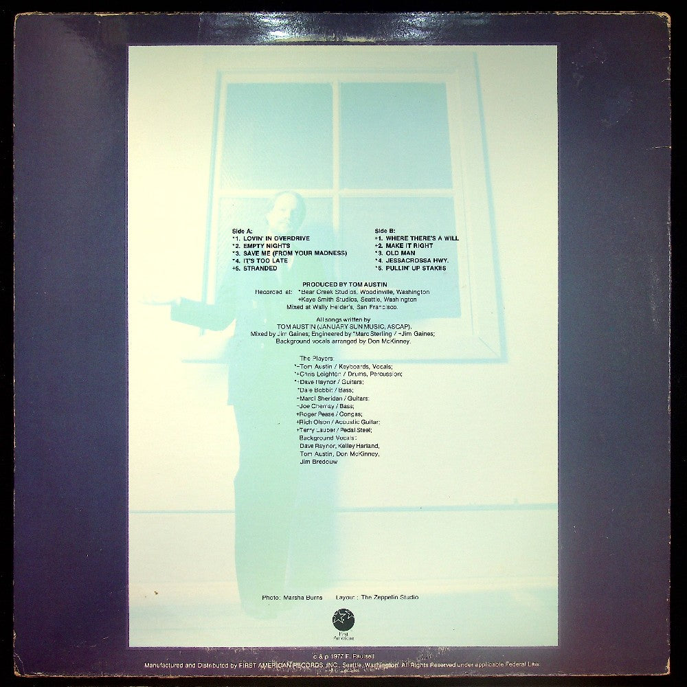EBOND Tom Austin - Empty Nights Vinile V016076