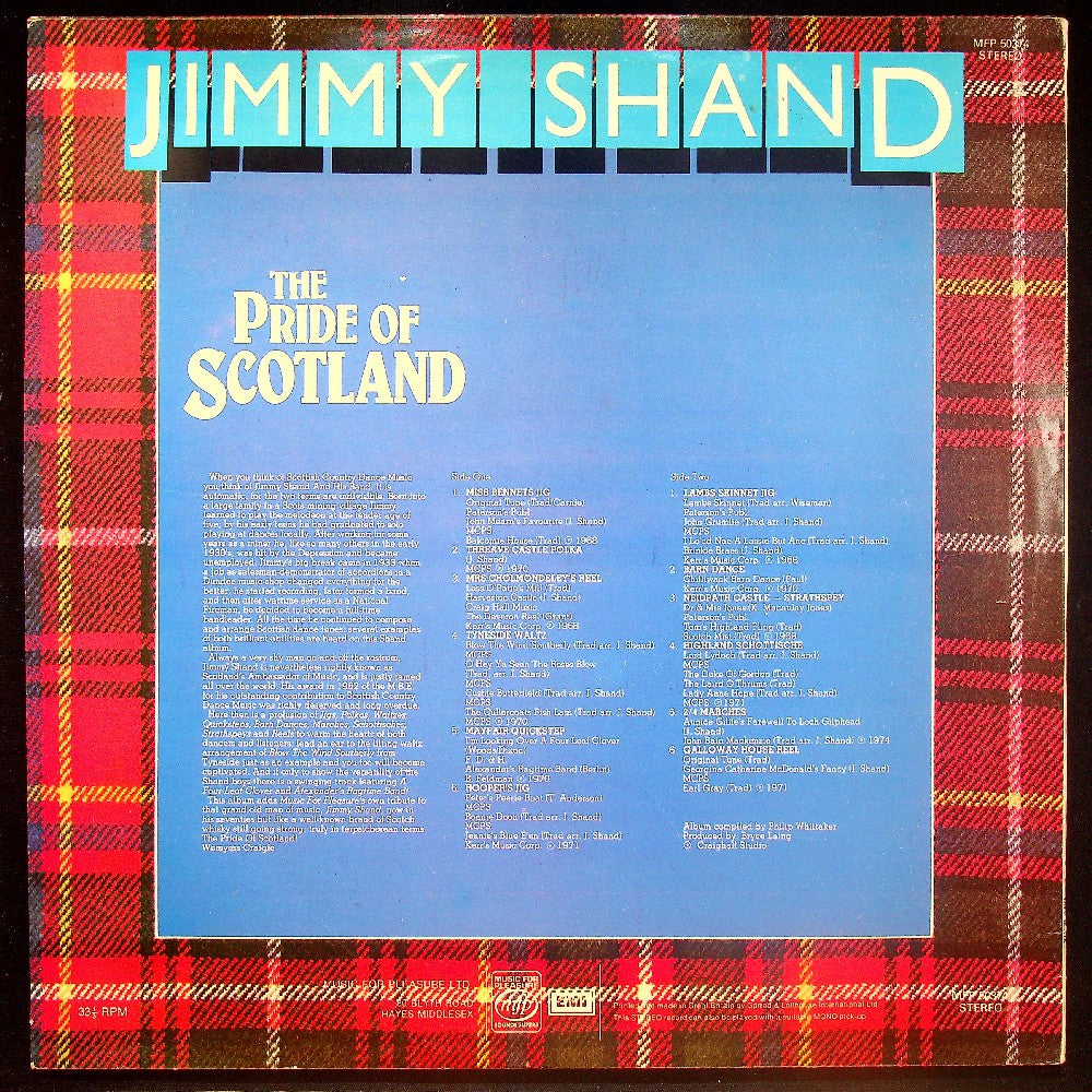 EBOND Jimmy Shand - The Pride Of Scotland Vinile V016078