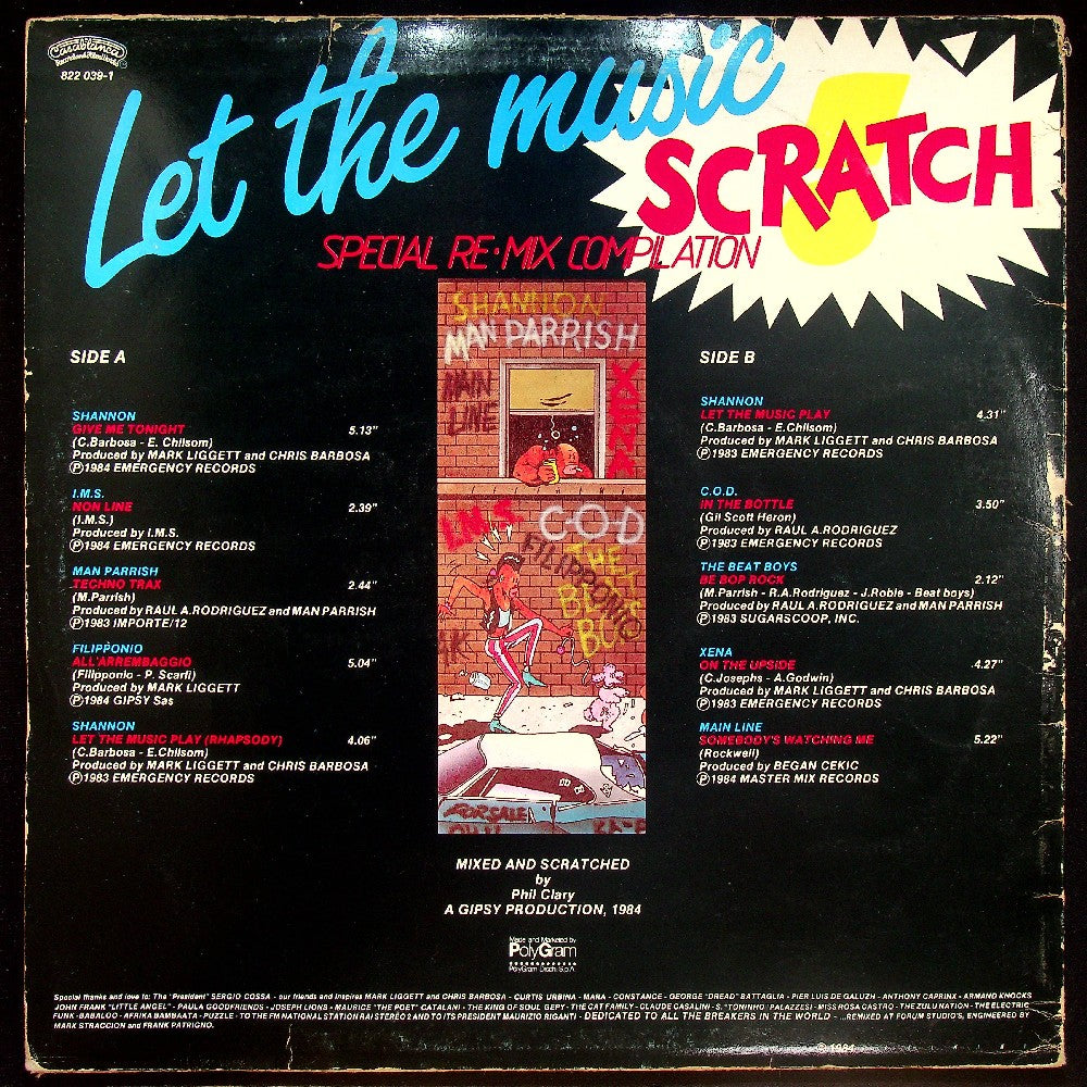 EBOND Various - Let The Music Scratch Vinile V016084