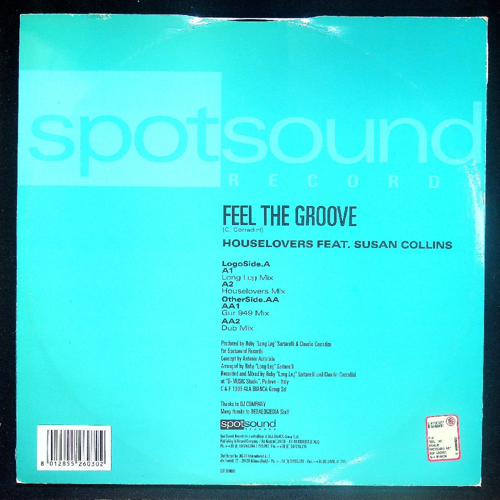 EBOND Houselovers Feat. Susan Collins - Feel The Groove Vinile V016118