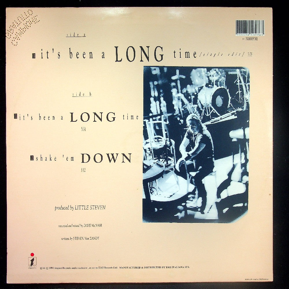 EBOND Southside Johnny & The Asbury Jukes - It's Been A Long Time Vinile V016127