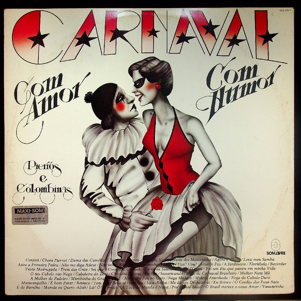 EBOND Bloco Pierros e Colombinas - Carnaval Com Amor, Carnaval Com Humor Vinile V017084