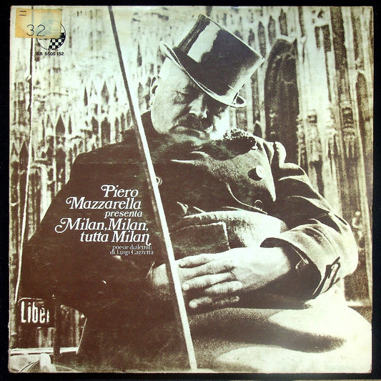 EBOND Piero Mazzarella - Piero Mazzarella Presenta: Milan, Milan, Tutta Milan Vinile V017090