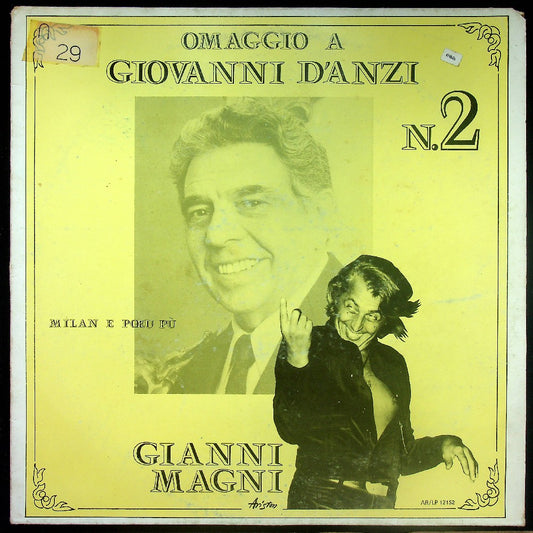 EBOND Gianni Magni - Omaggio a Giovanni D'Anzi N.2 Vinile V017094