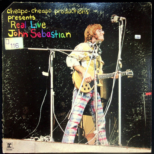 EBOND John Sebastian - Cheapo-Cheapo Productions Presents Real Live Vinile V017100