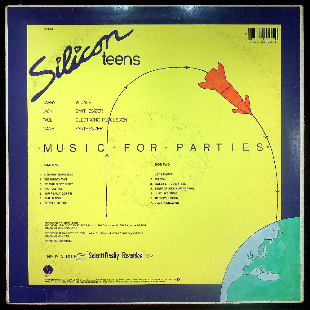 EBOND Silicon Teens - Music For Parties Vinile V017102