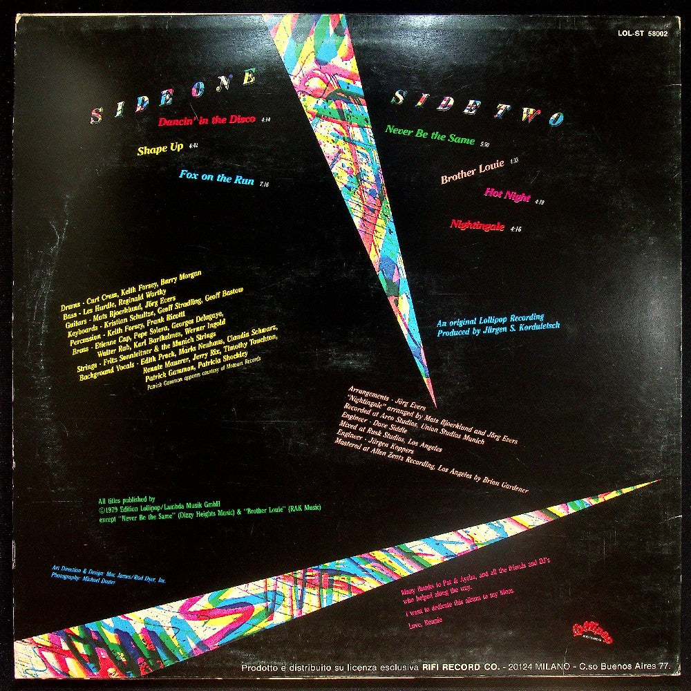 EBOND Ronnie Jones - Fox On The Run Vinile V017129
