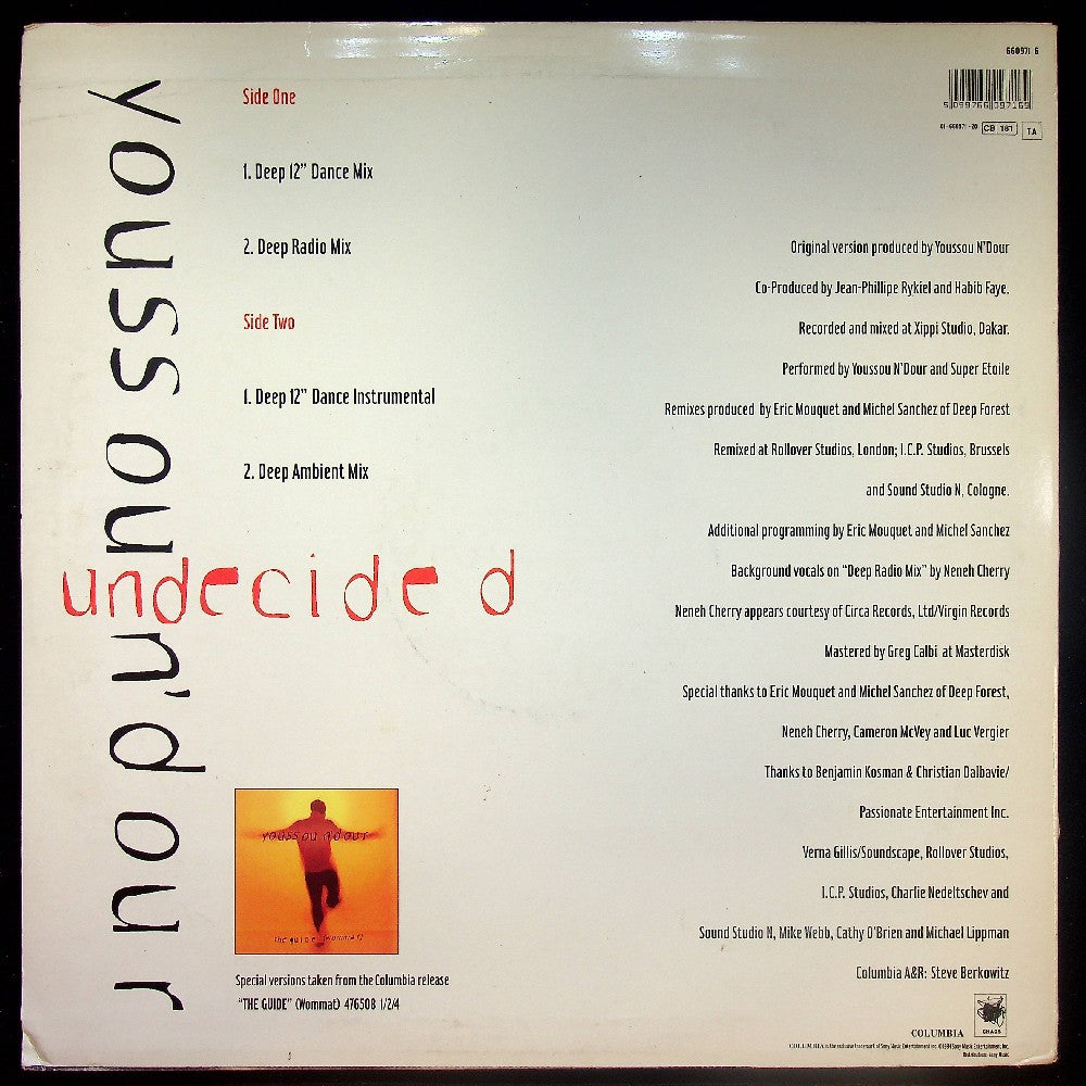 EBOND Youssou N'Dour - Undecided Vinile V017130