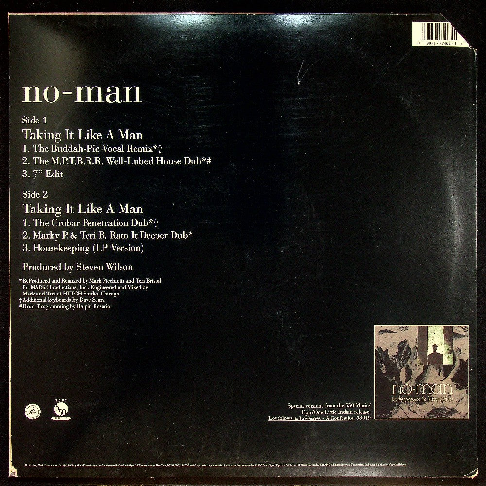 EBOND No-Man - Taking It Like A Man Vinile V018004