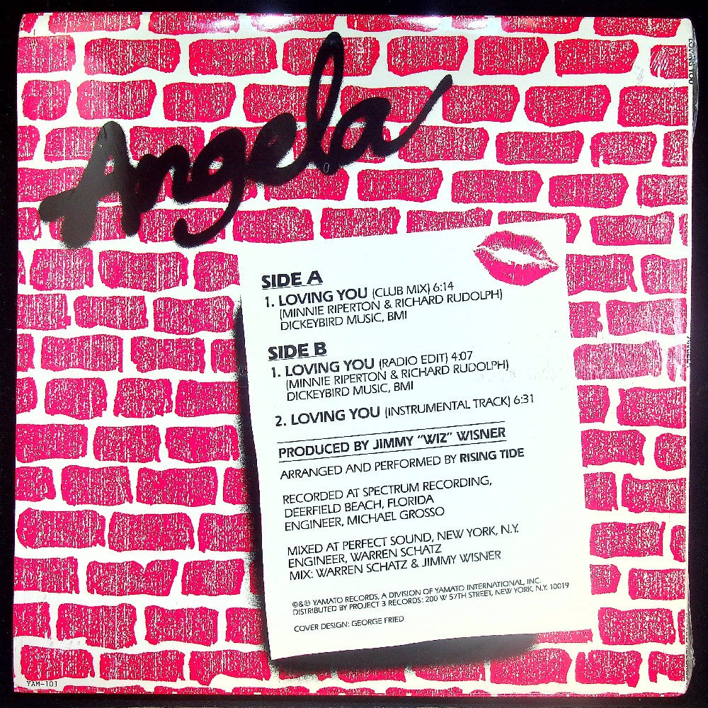 EBOND Angela - Loving You (SIGILLATO) Vinile V018010