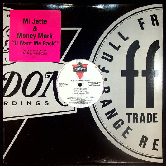 EBOND Mi Jette - U Want Me Back (PROMO) Vinile V018021