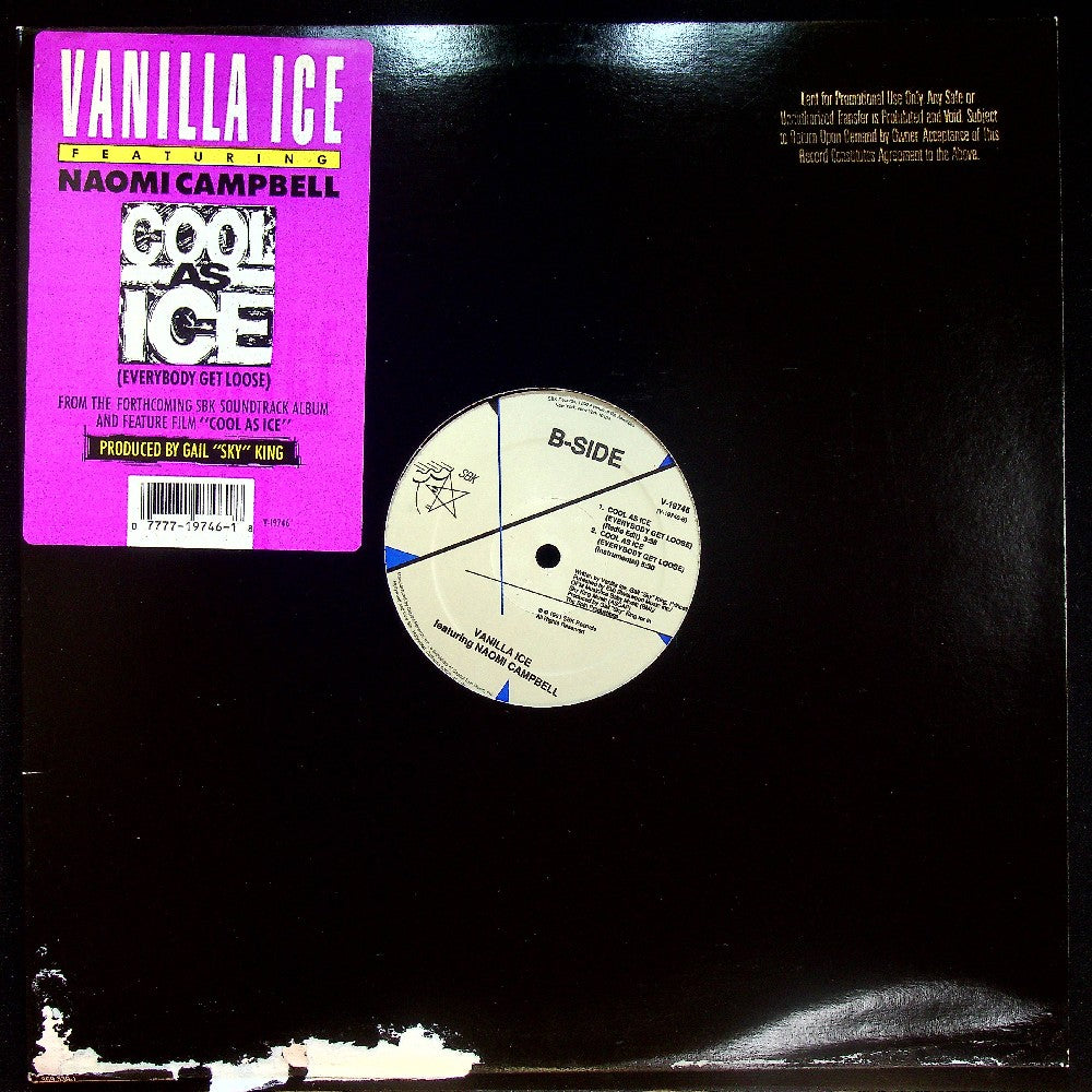 EBOND Vanilla Ice - Cool As Ice (Everybody Get Loose) Vinile V018051