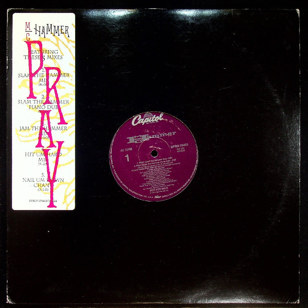 EBOND MC Hammer - Pray (Remix) (PROMO) Vinile V018058