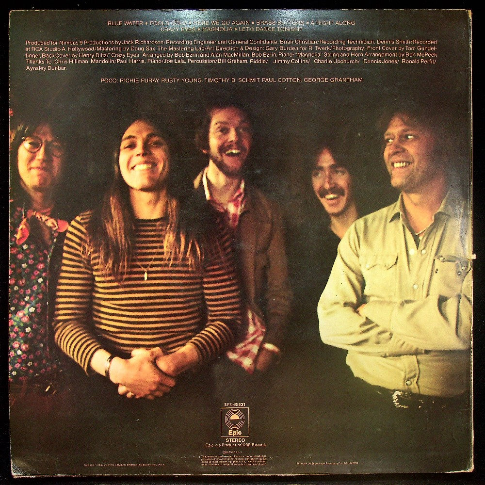 EBOND Poco - Crazy Eyes Vinile V018095