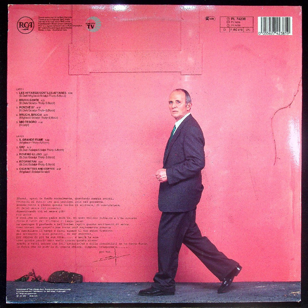 EBOND Scialpi - Trasparente Vinile V018103