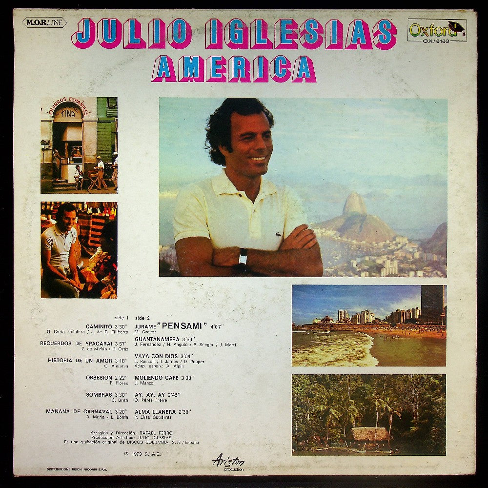 EBOND Julio Iglesias - America Vinile V018105