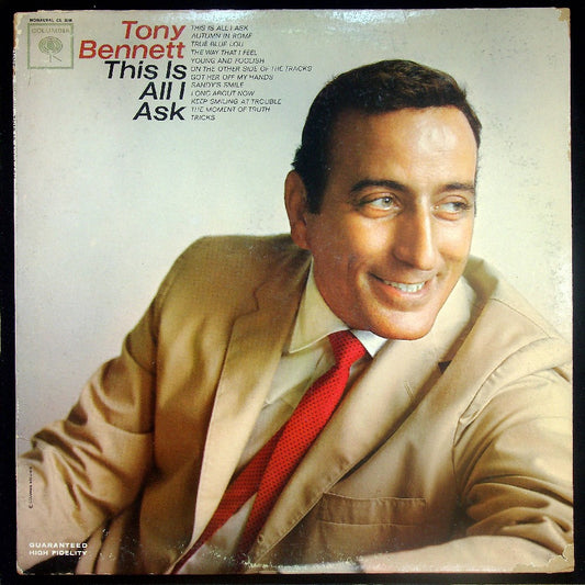 EBOND Tony Bennett - This Is All I Ask Vinile V019036