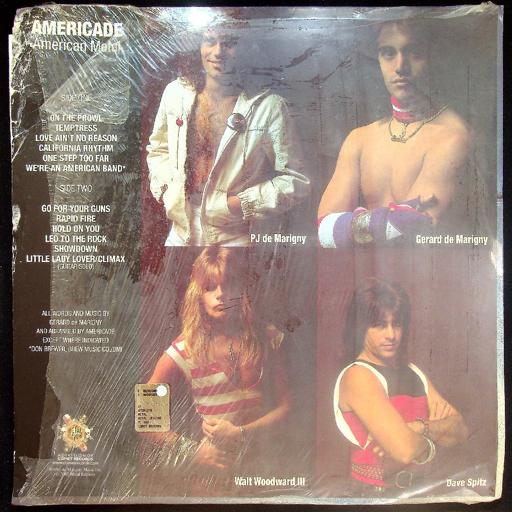 EBOND Americade - American Metal Vinile V019065