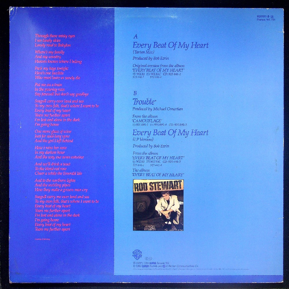 EBOND Rod Stewart - Every Beat Of My Heart (Tartan Mix) Vinile V019117