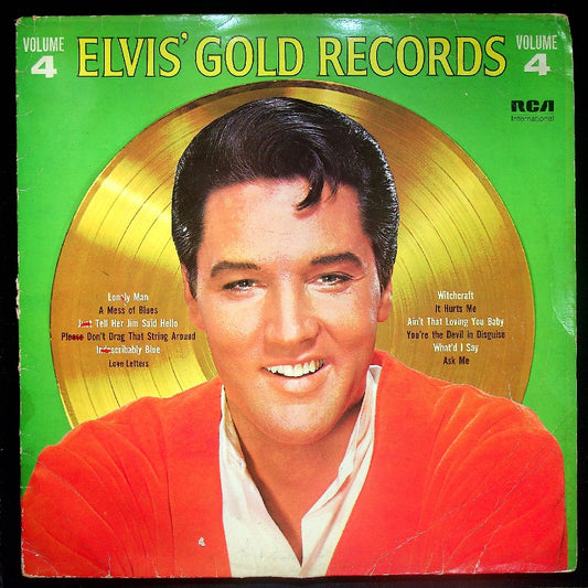 EBOND Elvis Presley - Elvis' Gold Records - Volume 4 Vinile V019118