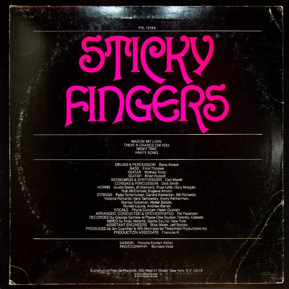 EBOND Sticky Fingers - Sticky Fingers Vinile V019124