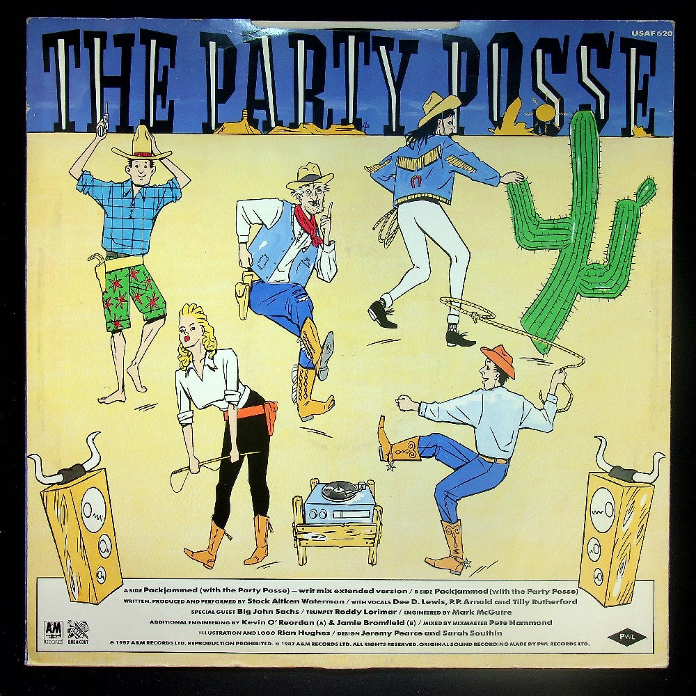 EBOND Stock Aitken Waterman - Packjammed (With The Party Posse) Vinile V019129