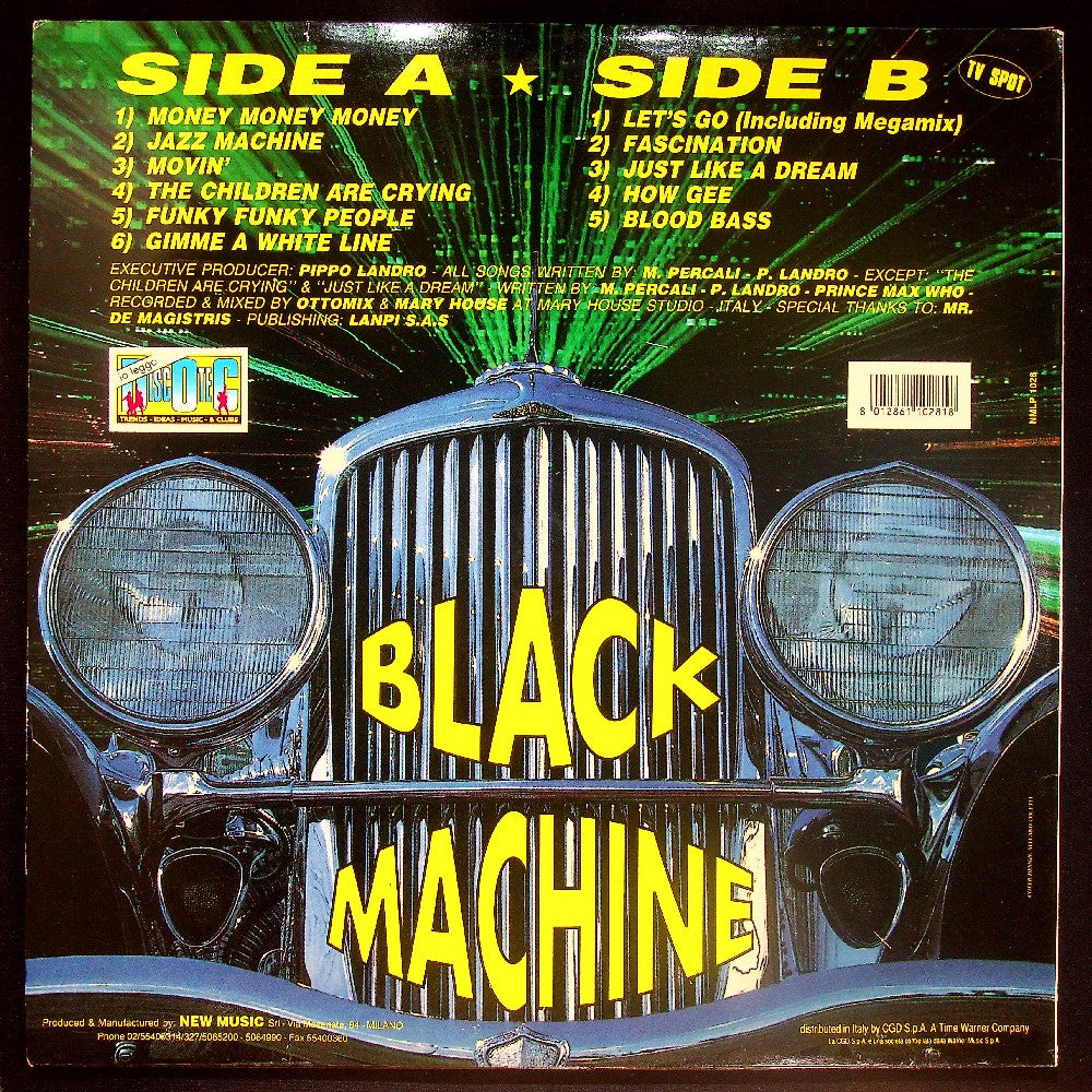 EBOND Black Machine - The Album Vinile V020012