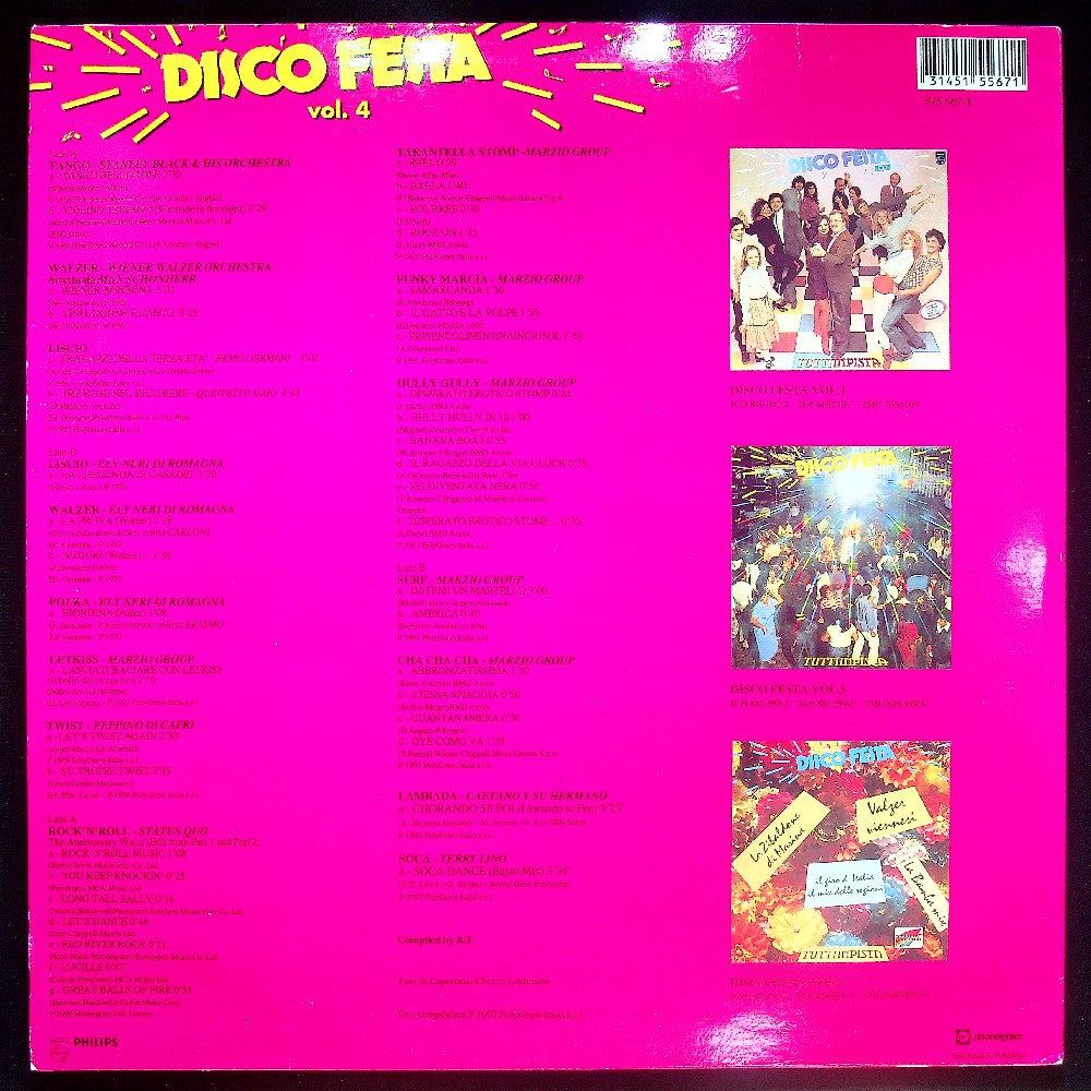 EBOND Various - Disco Festa Vol. 4 Vinile V020039