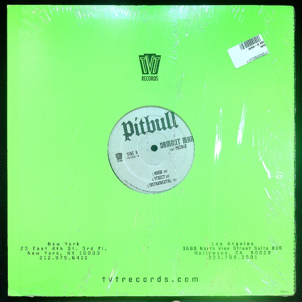 EBOND Pitbull - Back Up / Dammit Man Vinile V020069