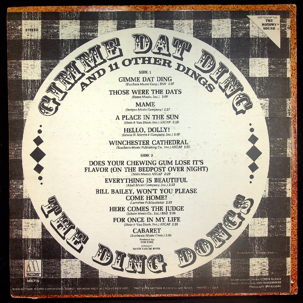 EBOND The Ding Dongs - Gimme Dat Ding Vinile V020112
