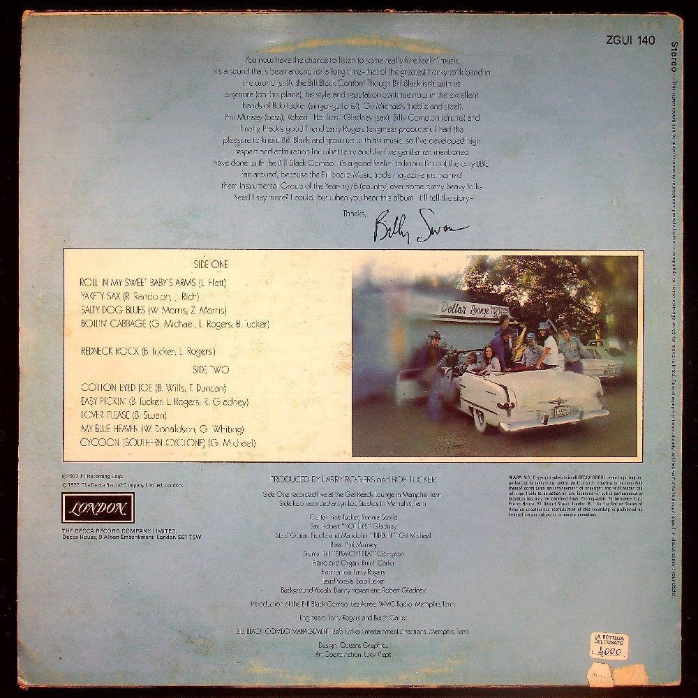 EBOND Bill Black's Combo - It's Honky Tonk Time Vinile V020114