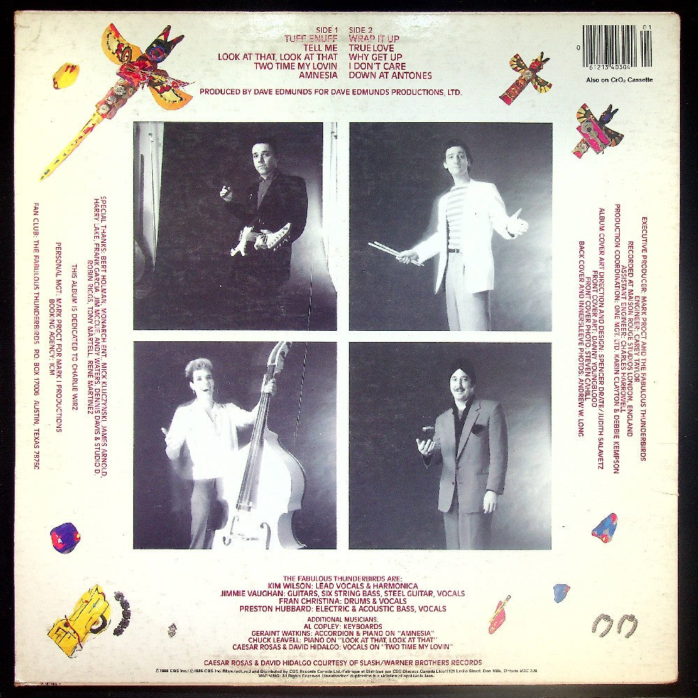 EBOND The Fabulous Thunderbirds - Tuff Enuff Vinile V020140