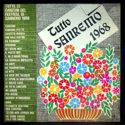 EBOND Various - Tutto Sanremo 1968 Vinile V021021