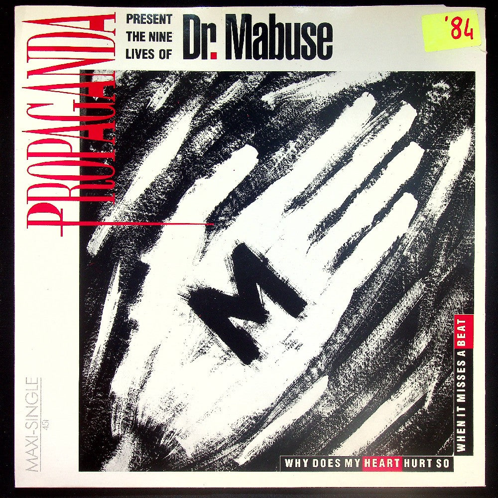 EBOND Propaganda - The Nine Lives Of Dr. Mabuse Vinile V021074