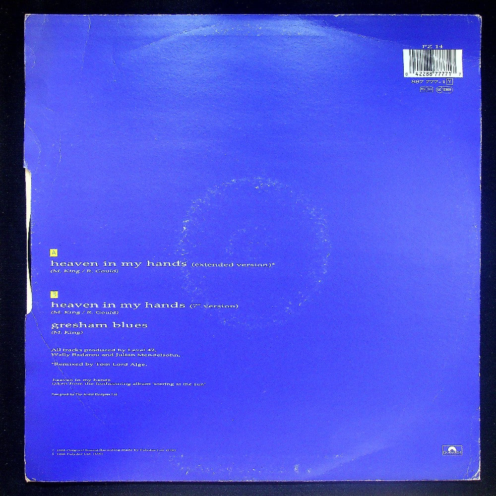 EBOND Level 42 - Heaven In My Hands Vinile V021076