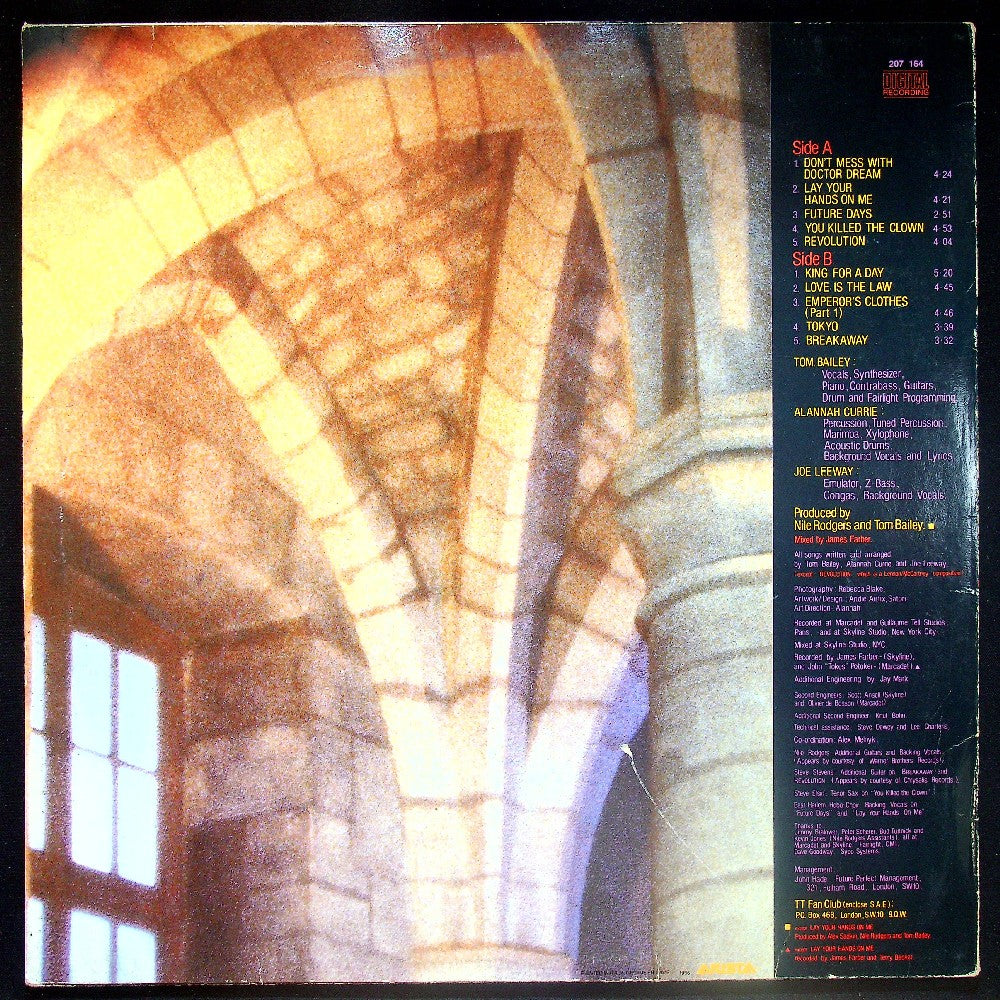 EBOND Thompson Twins - Here's To Future Days Vinile V021081