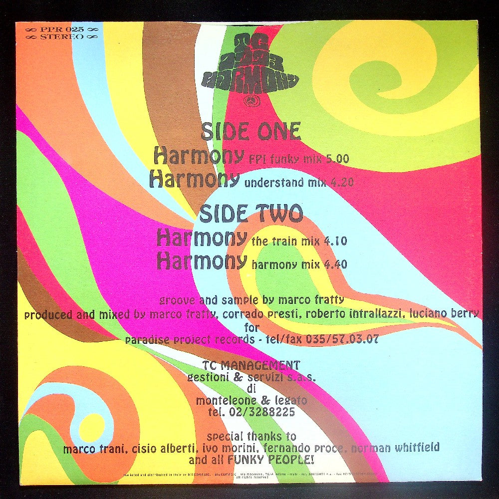 EBOND TC 1993 - Harmony Vinile V021088