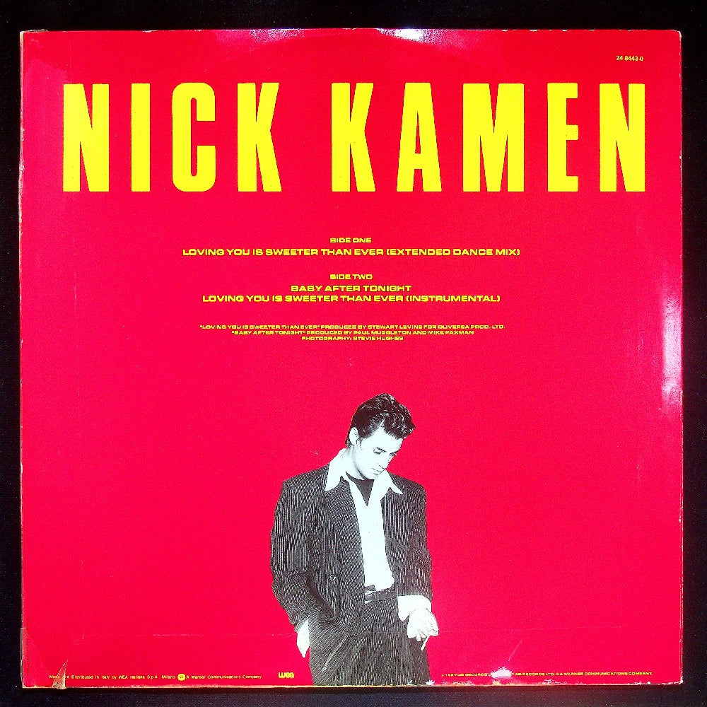 EBOND Nick Kamen - Loving You Is Sweeter Than Ever (Extended Dance Mix) Vinile V021100