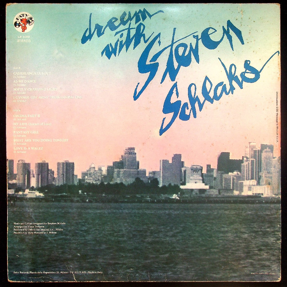EBOND Steven Schlaks - Dream With Steven Schlaks Vinile V021120