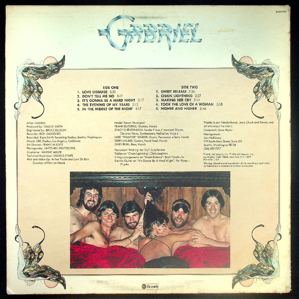 EBOND Gabriel - Sweet Release Vinile V021140