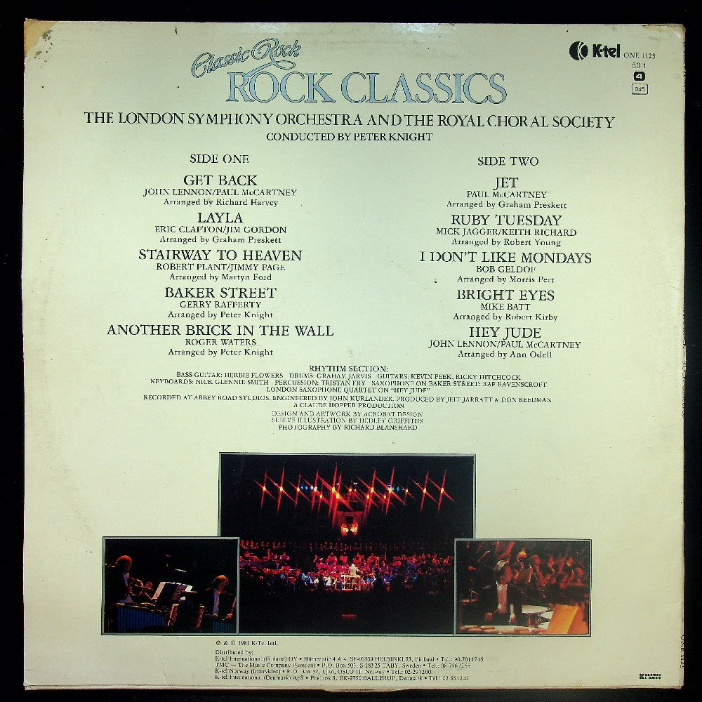 EBOND The London Symphony Orchestra - Classic Rock, Rock Classics Vinile V022044