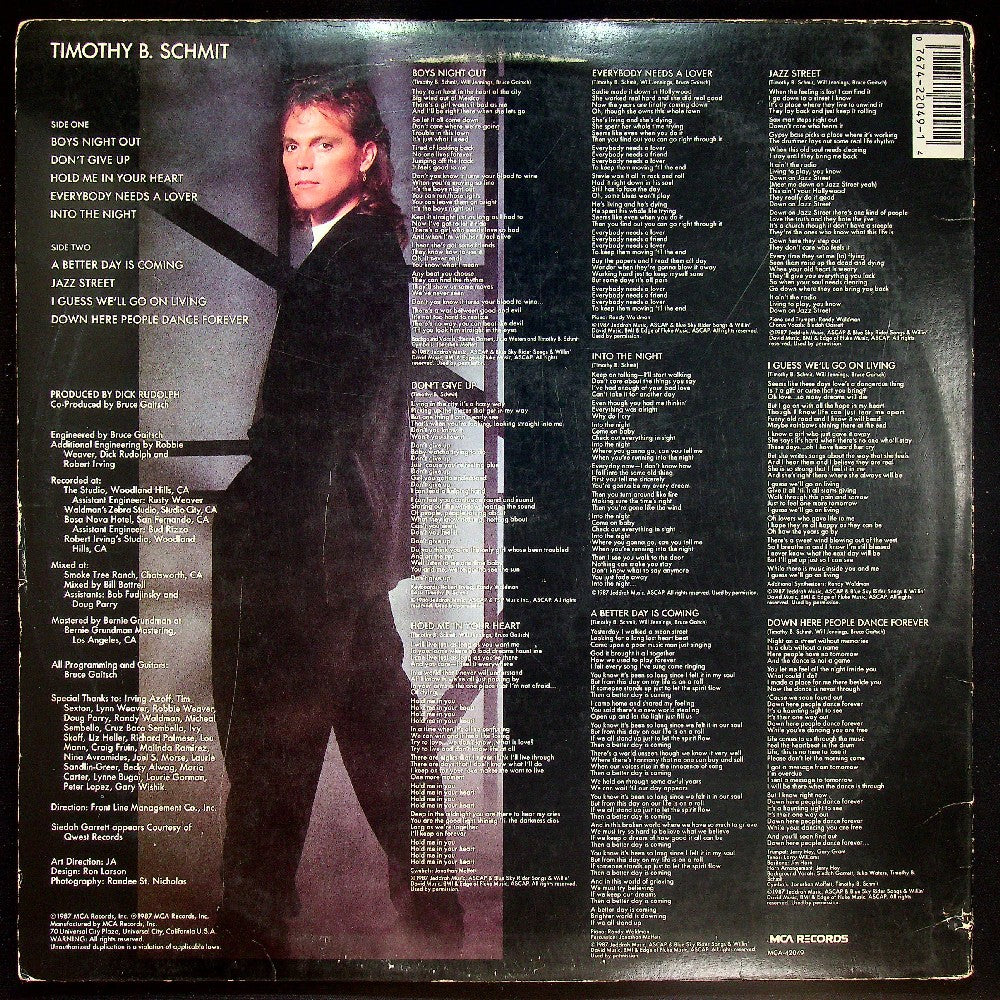 EBOND Timothy B. Schmit - Timothy B. Vinile V022047