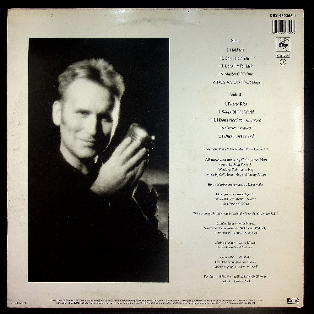 EBOND Colin James Hay - Looking For Jack Vinile V022089