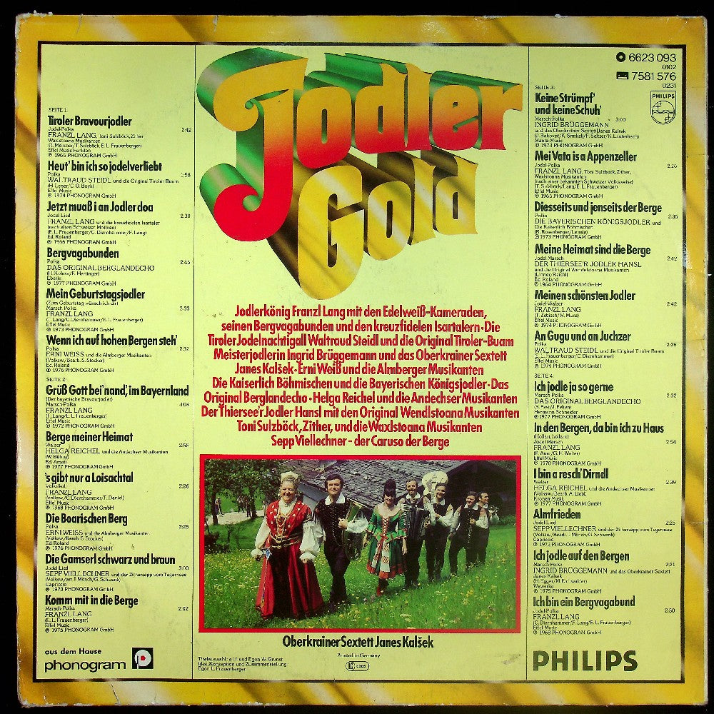 EBOND Various - Jodler Gold Vinile V022092