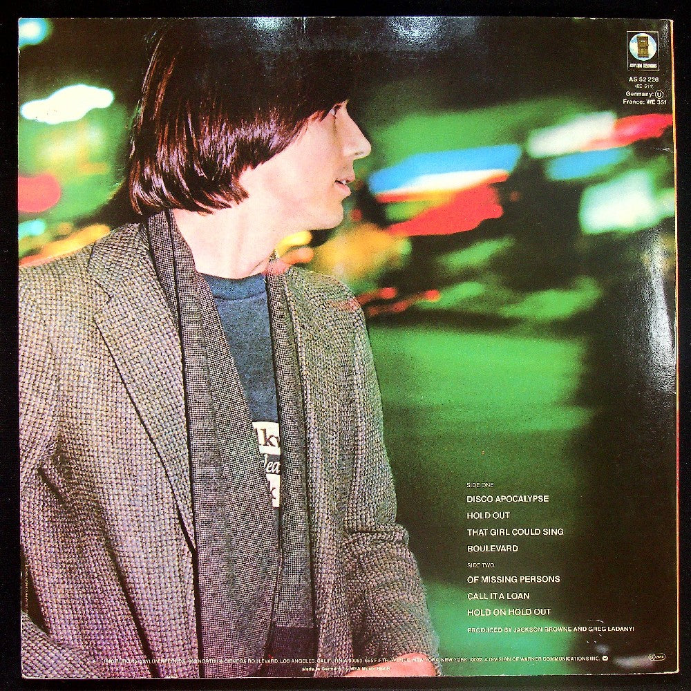 EBOND Jackson Browne - Hold Out Vinile V022094