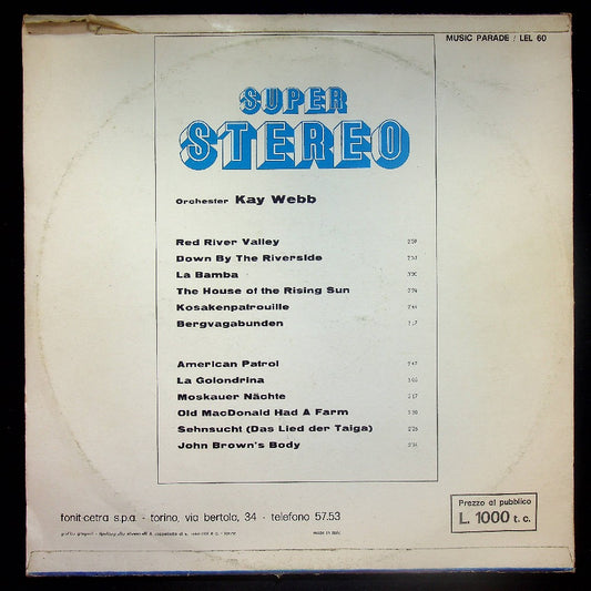 EBOND Orchester Kay Webb - Super-Stereo '70 Vinile V023009