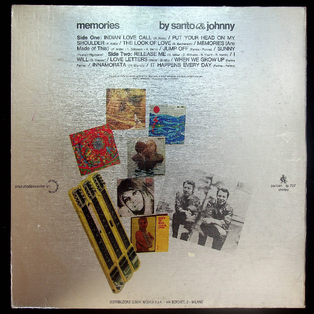 EBOND Santo & Johnny - Memories Vinile V023012