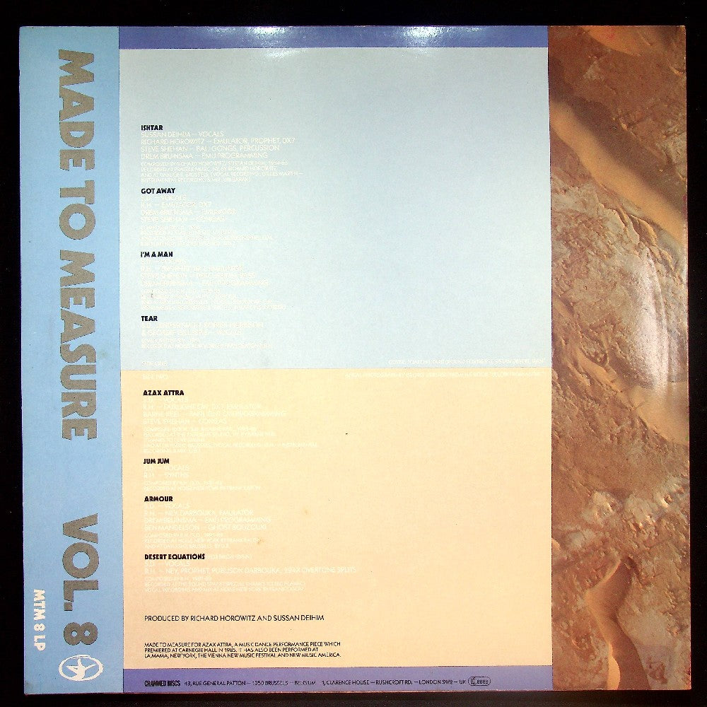 EBOND Sussan Deihim / Richard Horowitz - Desert Equations: Azax Attra Vinile V023055