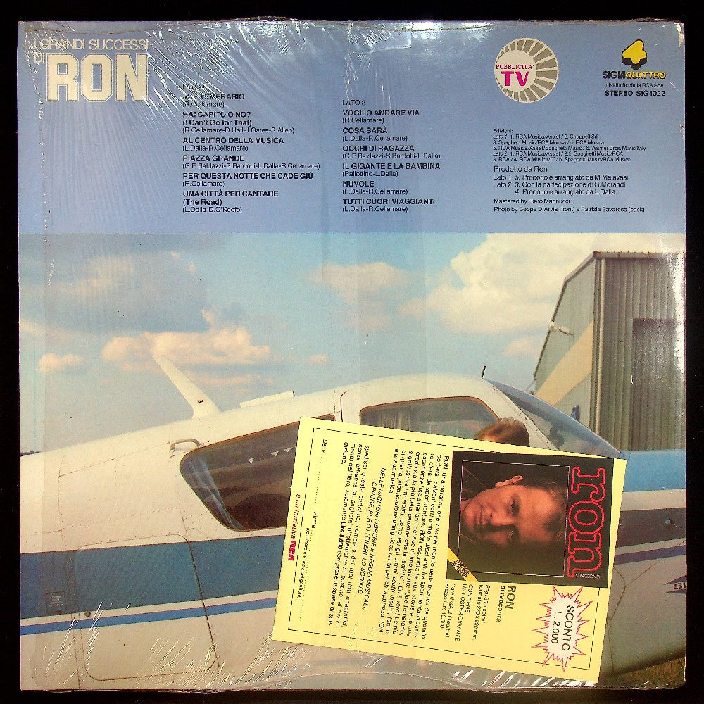 EBOND Ron - I Grandi Successi Di Ron Vinile V023080